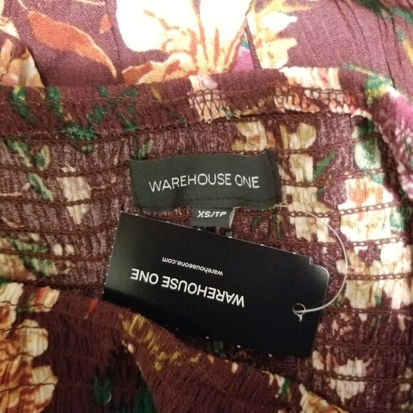 Floral High Low Faux Wrap Spring / Summer Dress - Picture 12 of 13